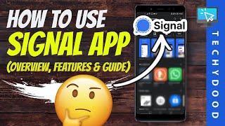 How to use Signal App? | Signal Private Messenger App: (Blur, Disappearing Message, Delete Account)