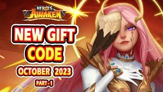 Heroes Awaken Idle RPG New Redeem Code | Heroes Awaken New Gift Code October 2023 (Part -1)