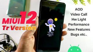 Perfect MIUI 12 TR ROM FOR REDMI NOTE 4 | MIUITR AOD, Video Call, Hw Light