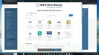 GetOurData - Tableau Native Web Data Connector