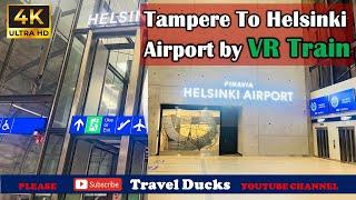 Tampere to Helsinki Airport (Vantaa) by Train | Finland VR Train