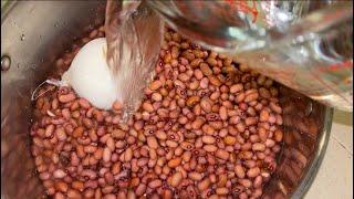 How to cook small #Red #Beans from scratch? Basic recipe.