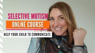 Selective mutism training online
