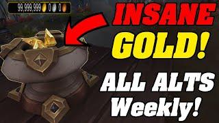 INSANE GOLD! Do This Weekly On ALL Alts! War Within Goldfarm