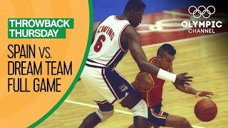 The USA's Dream Team vs. Spain - Basketball Replays | Throwback Thursday