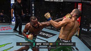 НОКАУТ ГОДА С 1 УДАРА! Полный Бой Леон Эдвардс vs Белал Мухаммад UFC 304 | Прямой Эфир UFC 304