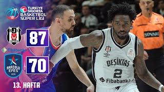 Beşiktaş Fibabanka (87-70) Anadolu Efes - Türkiye Sigorta Basketbol Süper Ligi - 2024/25