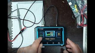 Unboxing the FNIRSI 2C53P Portable Oscilloscope – First Impressions & Testing - Probe calibration