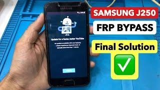Samsung SM-J250 (J2 PRO 2018)  FRP Bypass | Google Account Unlock without PC | FIX Youtube Update