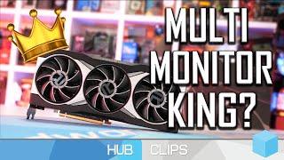 Why is AMD better than NVIDIA at supporting multi-monitor setups?