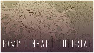 LINE ART TUTORIAL | GIMP