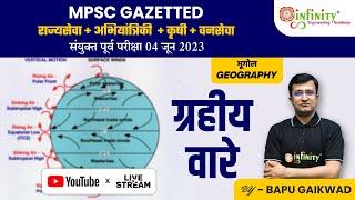 MPSC MES Pre 2023 | MPSC Gazetted Pre 2023 | MPSC MES Prelims Exam 2023 | mpsc Geography lecture