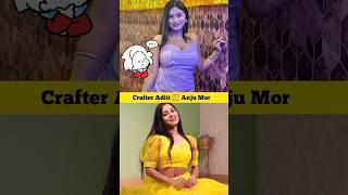 ANJU Mor  CRAFTER Aditi  ?#shorts#anjumordance#crafteraditi@anjumorvlogs@CrafterAditi