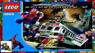 LEGO instructions - Spider-Man ™ - 4855 - Spider-Man's Train Rescue