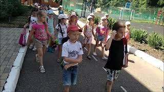 Поход в детском саду подготовительная группа г. Краснодар / Детский сад №191