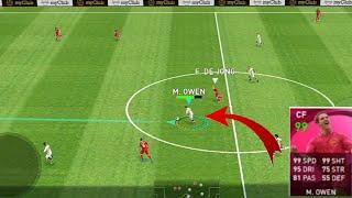 Iconic M.Owen Half Pitch Gooal| PES 2021