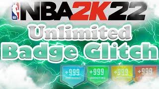 NBA 2K22 UNLIMITED BADGE GLITCH FOR NEXT GEN! MAX ALL YOUR BADGES IN HOURS WITHOUT GETTING BANNED!