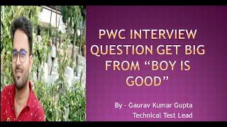 Automation Testing Coding  Interview Question For Experienced|Pwc Interview|Selenium|Java|Q1