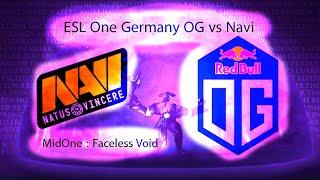 Navi Vs OG | Midone faceless Void Chrono | ESL One Germany