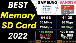 Best MicroSD Memory Cards in 2022 | 32GB 64GB 128GB memory cards