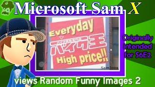 Microsoft Sam X views Random Funny Images 2