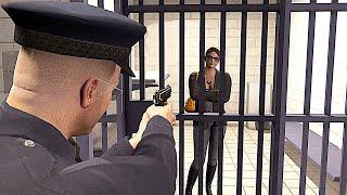 GTA 5 - POLICEMichael Saving Amanda from Prison!(Rescue Amanda Prison Break)