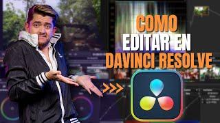 COMO USAR DAVINCI RESOLVE 18 ¡como editar! TRUCOS Y CONSEJOS Tutorial Esencial de DAVINCI RESOLVe