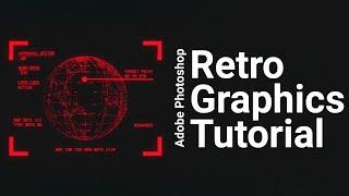 How to make retro sc-fi graphics in Photoshop