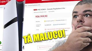 BOMBA! VAZOU PREÇO DO PS5 PRO NA LOJA OFICIAL PLAYSTATION! CARO DEMAISSSSSSSSSSS SLC