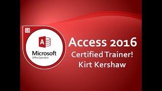 Access 2016: Export Table To XPS Or PDF