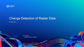 Change Detection of Raster Data