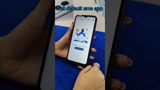 set default sms app solution for samsung mobile