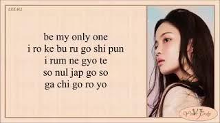 LEE HI-ONLY WITH EASY LYRICS