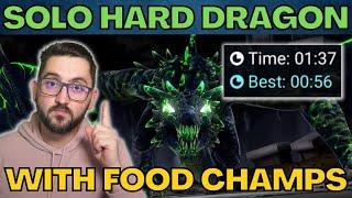  SAVE ENERGY By Farming FOOD While SOLOING Dragon On HARD Teodor Solo Dragon | RAID SHADOW LEGENDS