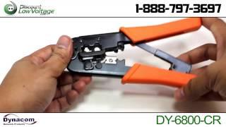 RJ11|RJ45 Crimp Tool Video | Discount-Low-Voltage.com