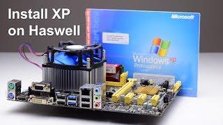 Install Windows XP on Haswell with Easy2Boot and Snappy Driver Installer