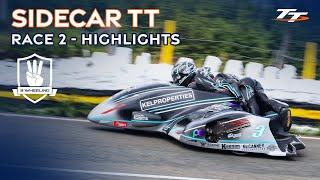 3Wheeling.Media Sidecar TT Race 2 - Highlights | 2024 Isle of Man TT Races