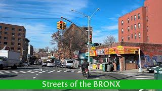 Explore New York City as I Drive in the BRONX Via Local Streets,  Last Day of November 2023 | NYC