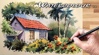  Best Landscape Painting for Beginners to Advanced | Watercolour | जलरंग निसर्गचित्र पेंटिंग