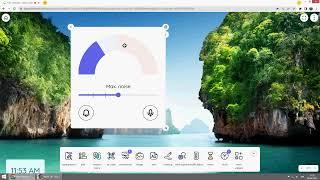 Sound Level Meter with classroomscreen.com