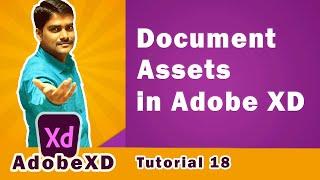 Document Assets in Adobe XD - Adobe XD Tutorial 18