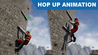 Unreal Climbing System - Hop Up Animation - UE4 Tutorials #264