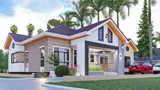 Unveiling a Beautiful Bungalow: Explore this 4-Bedroom Masterpiece with Incredible Interiors!