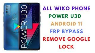 Wiko Power U30 w-v755 FRP Bypass/Remove Google Account Lock Android 11 Latest Security 2022