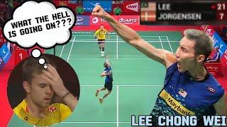 The Power Of Grey Hair Lee Chong Wei | Lee Chong Wei vs Jorgensen