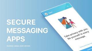 Secure Messaging Apps | Signal vs Telegram vs dust vs Pryvate | Android | iOS | 2020