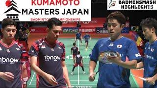 Alfian/Ardianto (INA) VS Hoki/Kobayashi (JPN) | Finals Kumamoto Masters Japan Badminton 2024