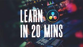 Learn DaVinci Resolve in 20 Minutes! Beginner Tutorial