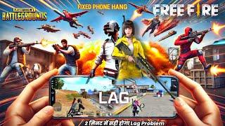 Mobile Hang Problem Solve | Free Fire Screen Freeze Problem | Free Fire Lag Kaise Sahi Kare