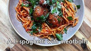 A.I. gave me a spaghetti with meatball recipe